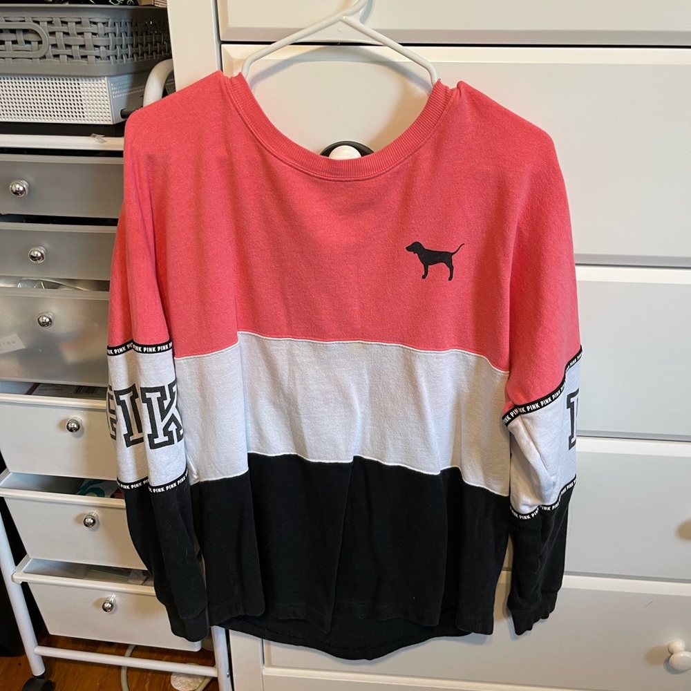 PINK Oversized Crewneck